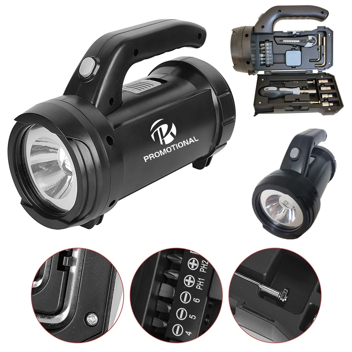 17 PCS LED Flashlight Household Repairing Tool Kit 1