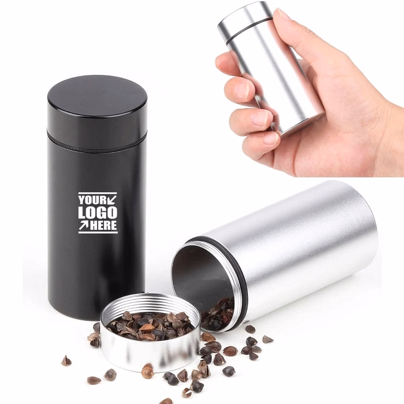 Portable Airtight Aluminum Storage Jar Container