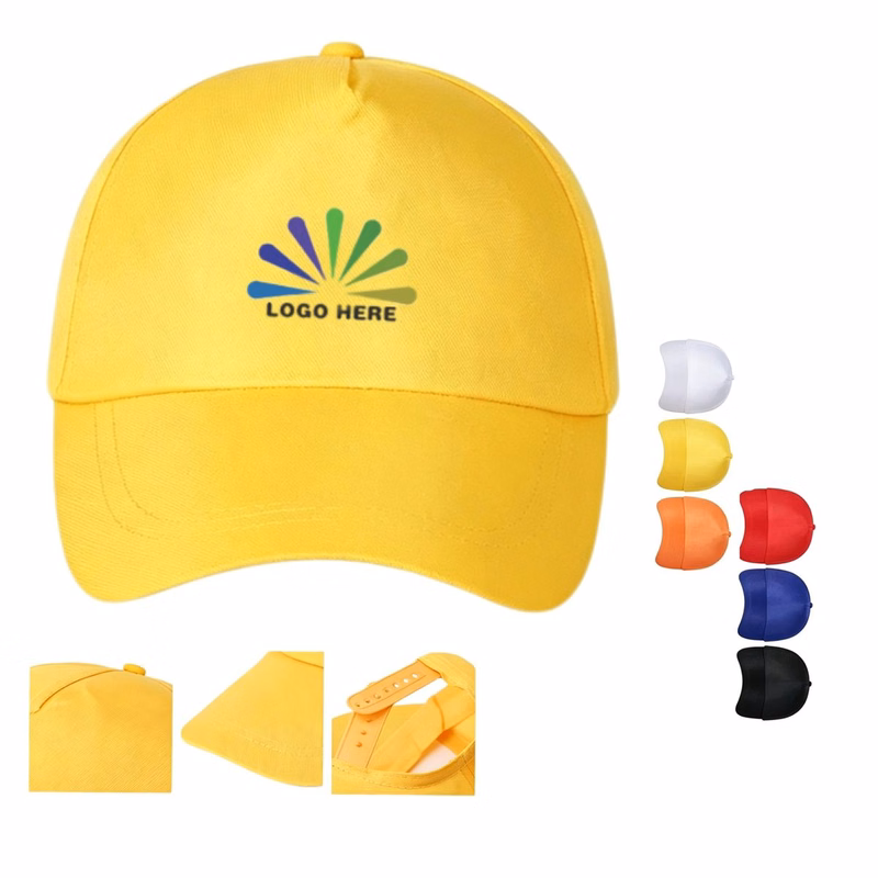 Solid Color Polyester Baseball Cap