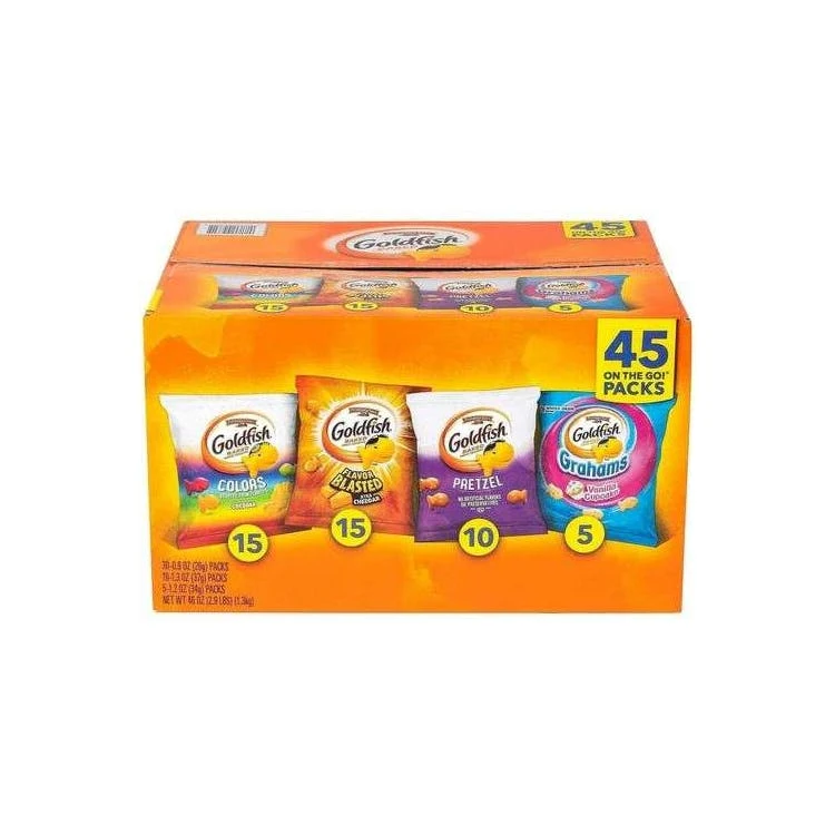 Goldfish Variety Pack - Sweet & Savory 45 Bags 1