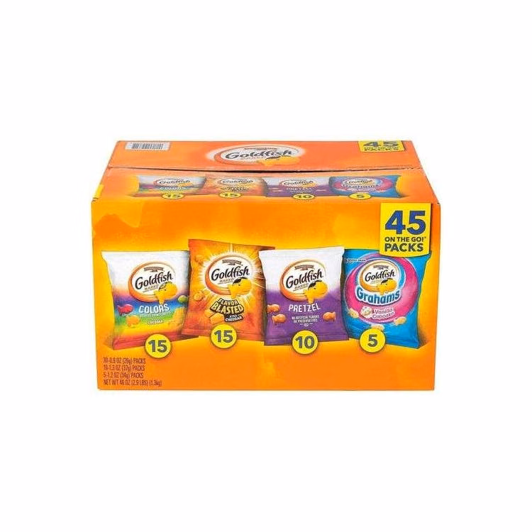 Goldfish Variety Pack - Sweet & Savory 45 Bags