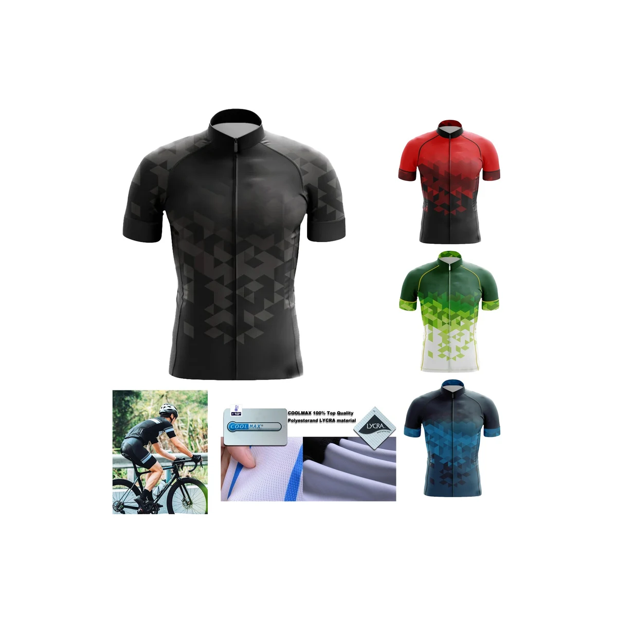 Short Sleeve Cycling Jersey 1