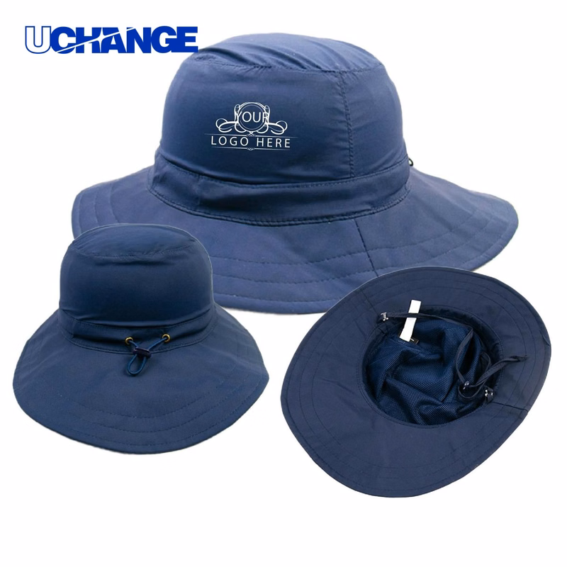 Sun Protection Boonie Hat with Chin Strap