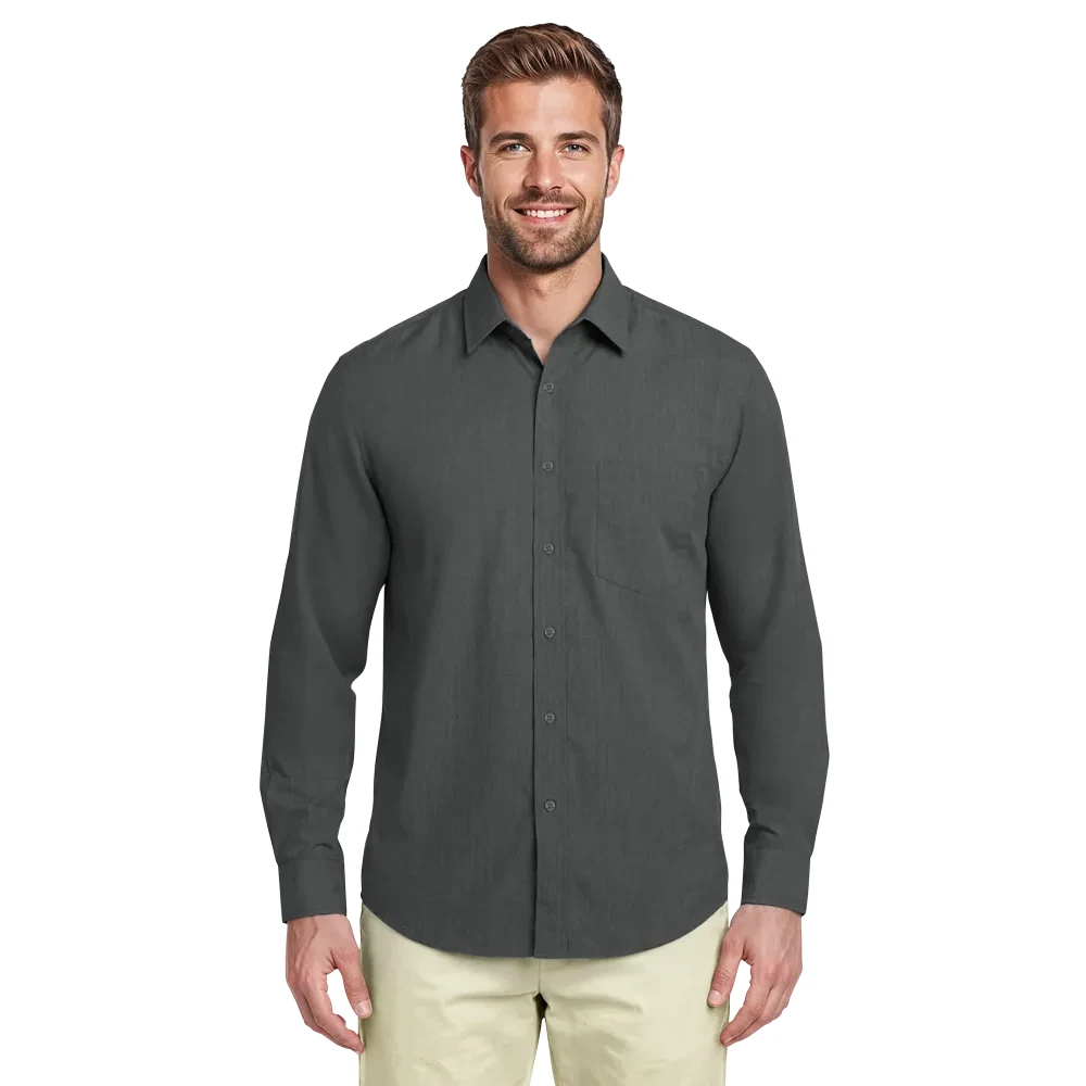 Men's L/S Crossweave Shirt 1