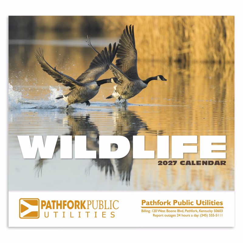 HotLine® Products Wildlife Appointment Calendar - Stapled