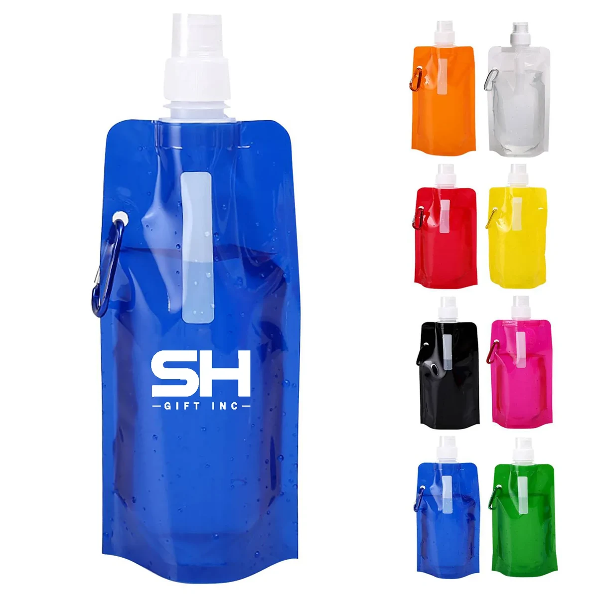 17oz Portable collapsible water bag 1