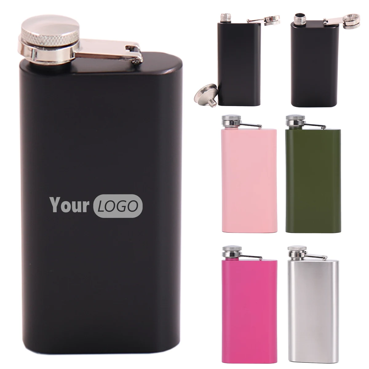 Stainless Steel 5Oz Hip Portable Flask 1