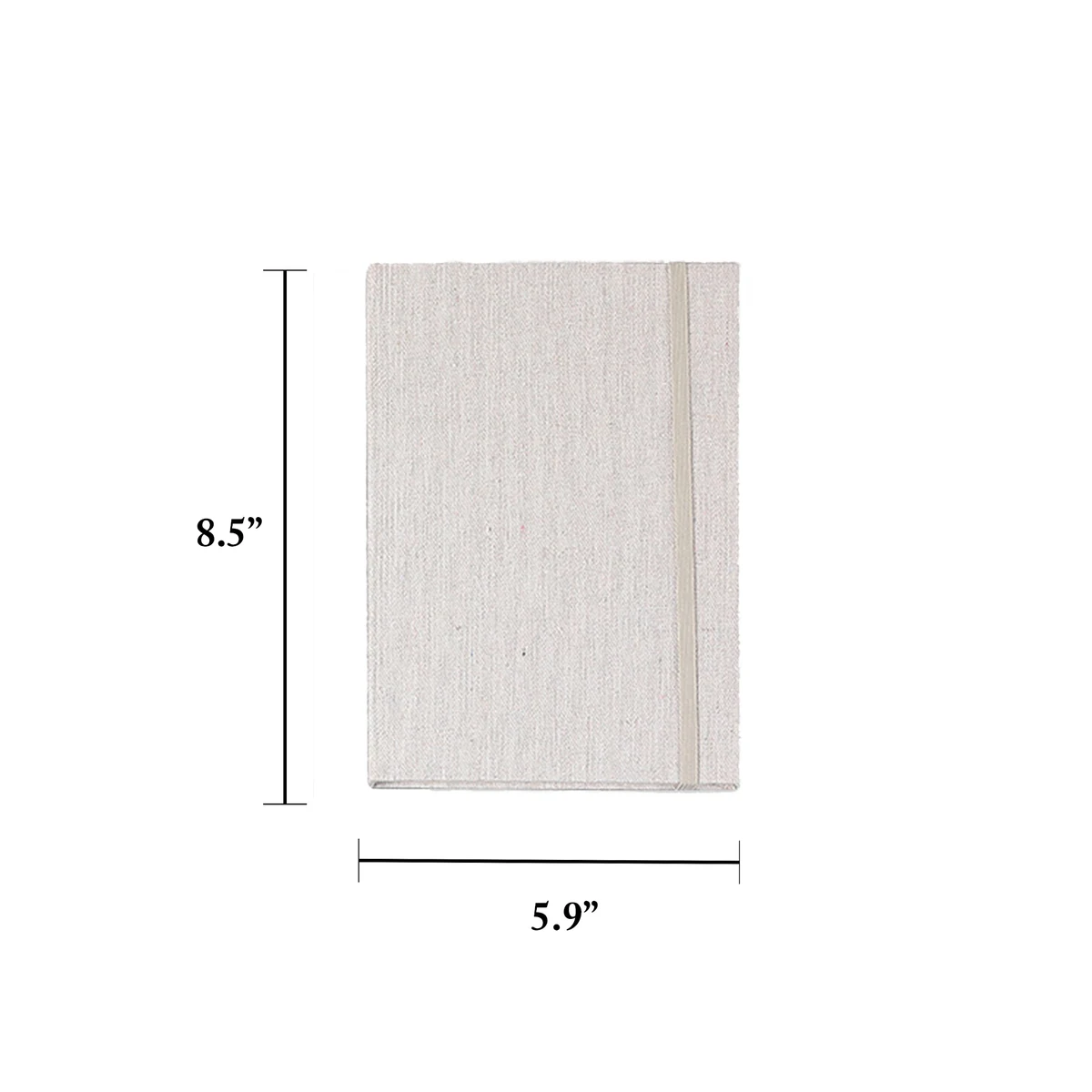 MOQ15 Linen A5 Hardcover Journal For Office Use 1