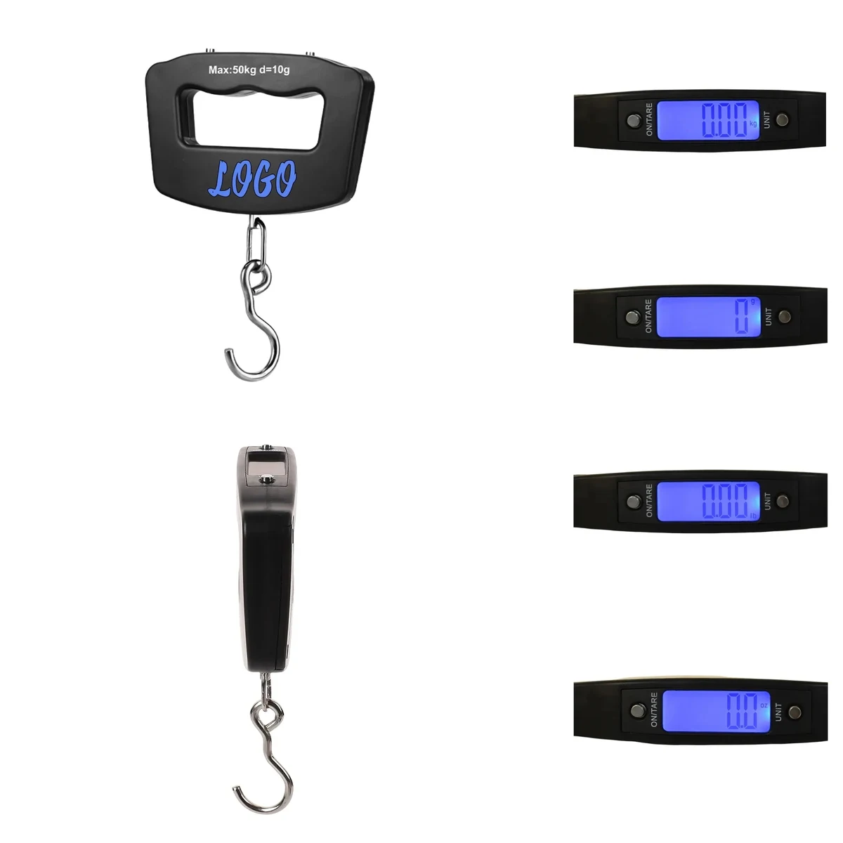 Portable Electronic Hand Scale With Hook 1