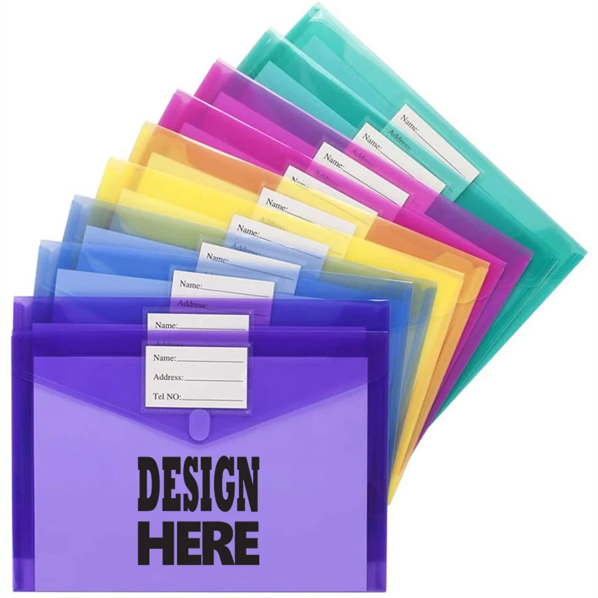 A4 Transparent Document Folder 1