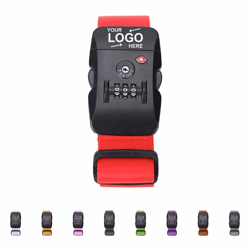 Adjustable Luggage Belt With Combination Lock