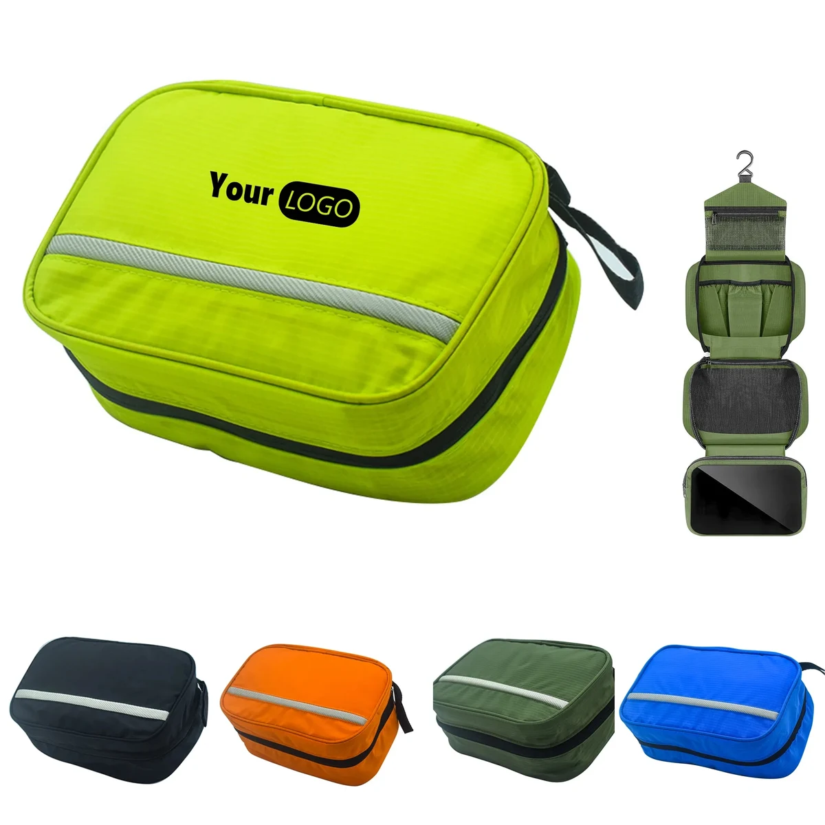 Portable Travel Hanging Shower Container Wash Organizer 1