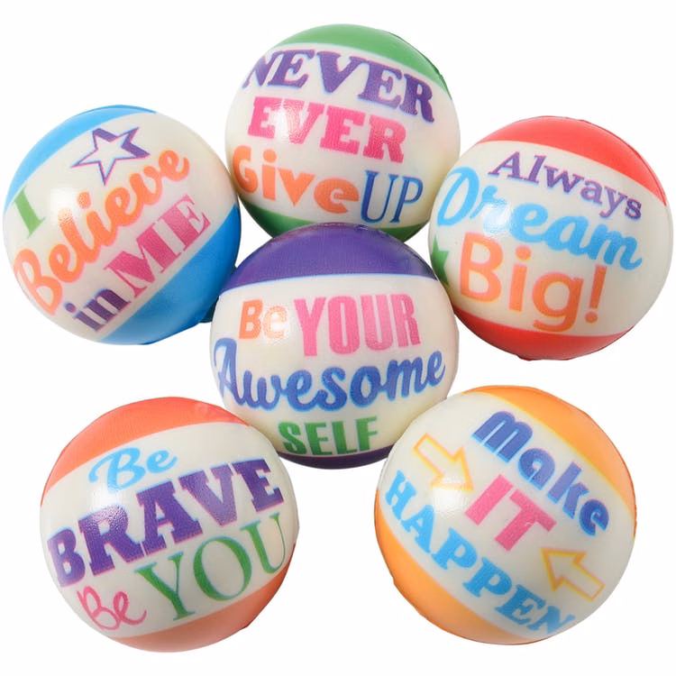 Affirmation Stress Balls - Assorted