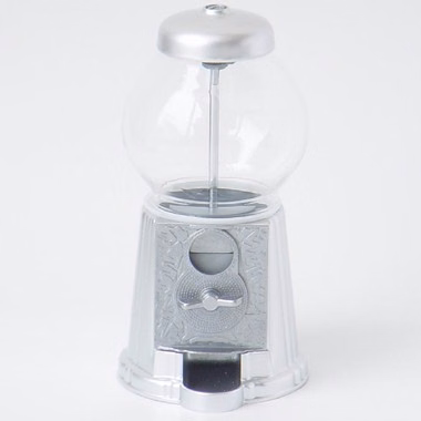 9" CHROME GUMBALL MACHINE