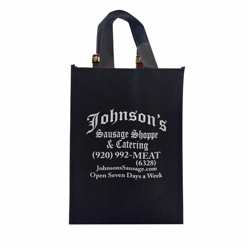 Two-Bottle Wine Tote - Burgundy