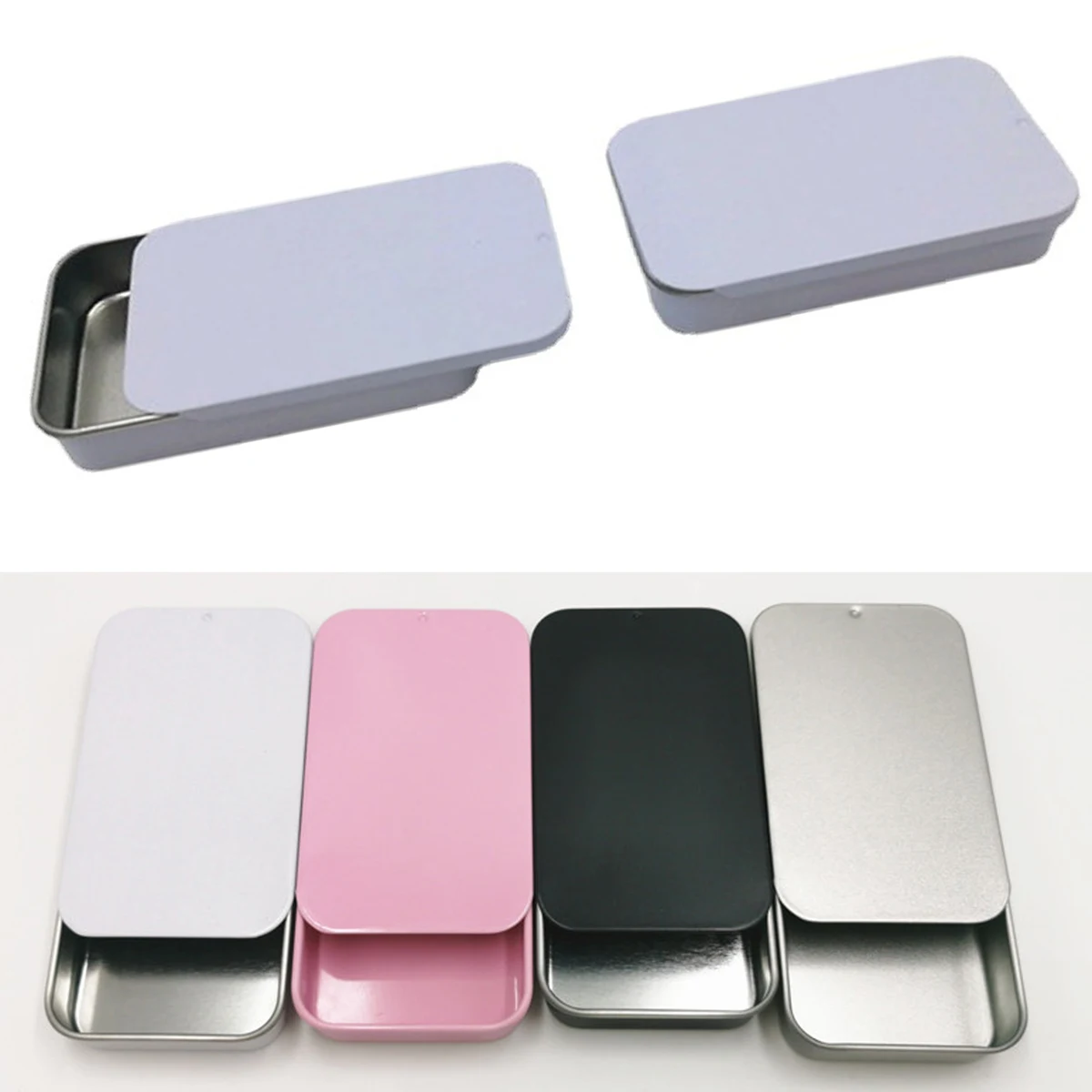 Tinplate Sliding Lid Box 1