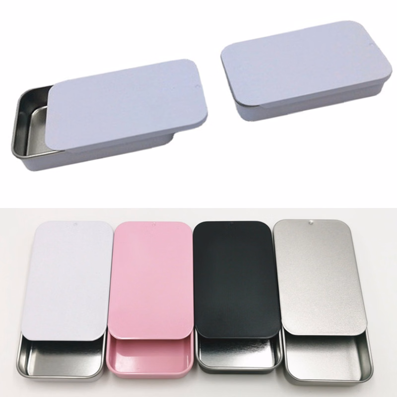 Tinplate Sliding Lid Box
