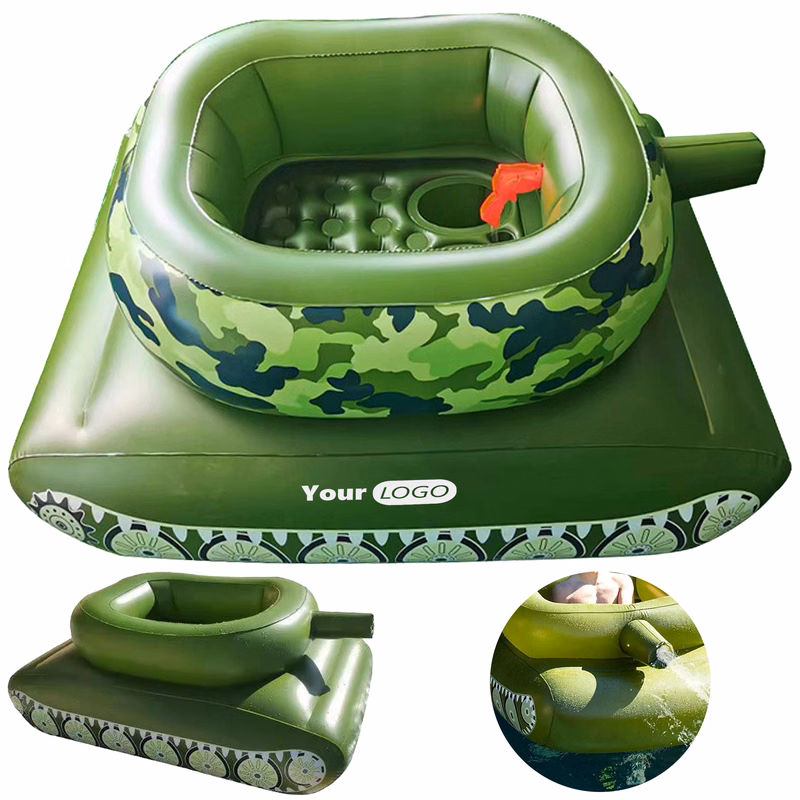 Pvc Inflatable Tank Swim Ring