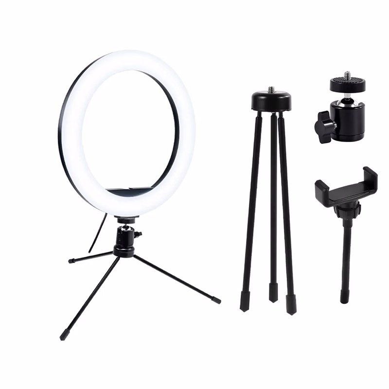 10'' Ring Light With Stand and Phone Holder