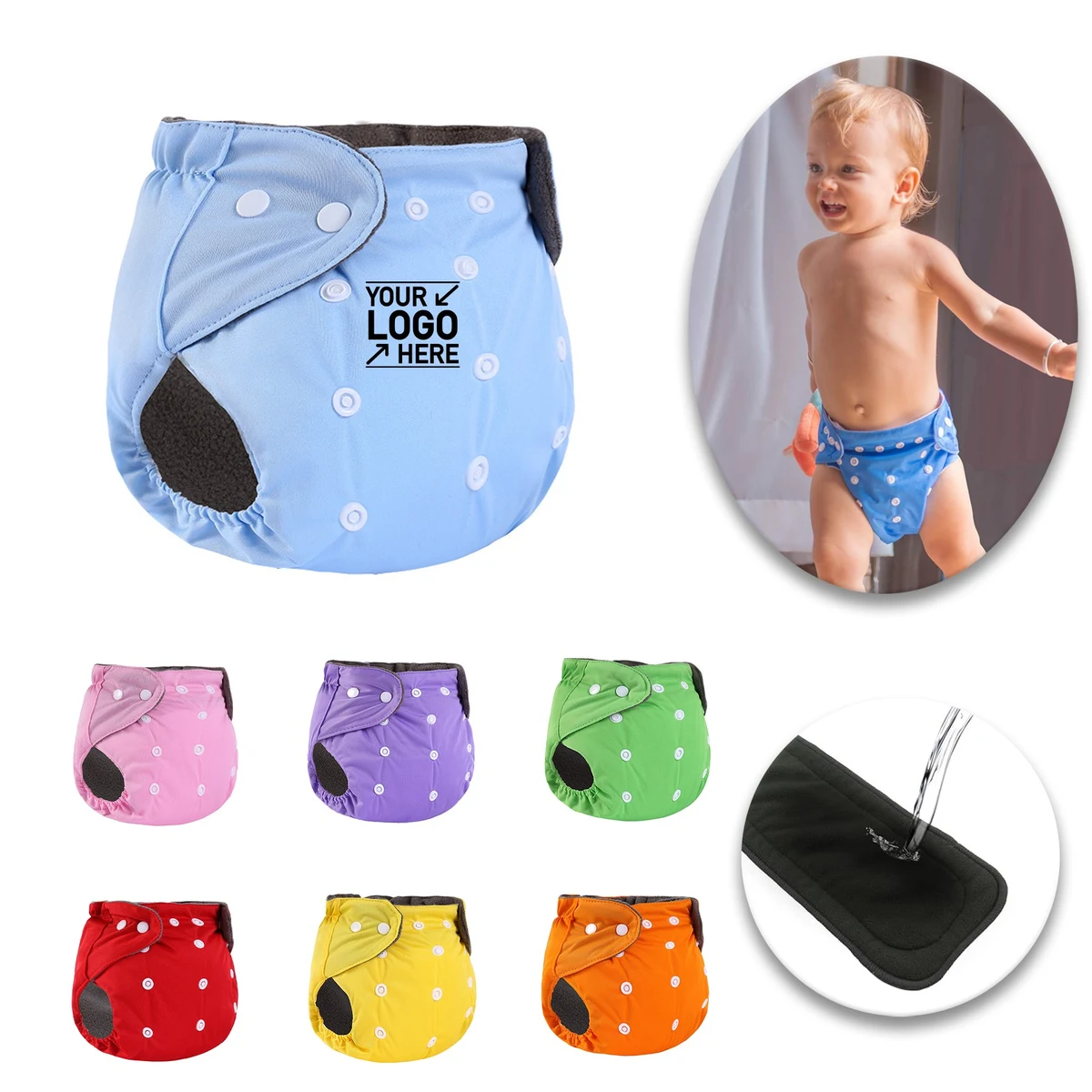 Newborn Cloth Diaper 1
