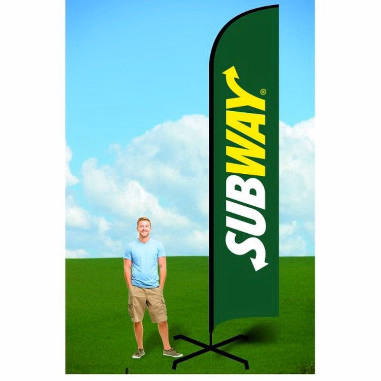15ft Banner Flag with X Stand-Double