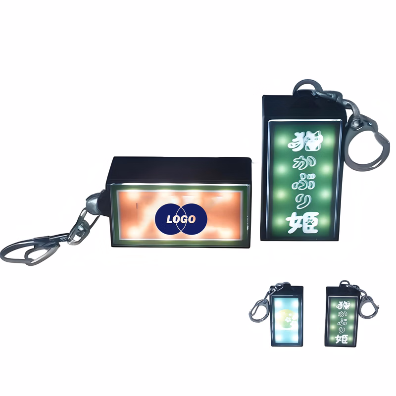 Personalized LED Sign Keychain
