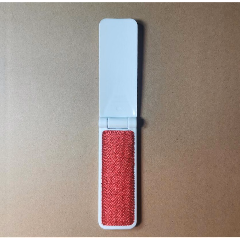 Folding Lint Brush with Shoe Horn