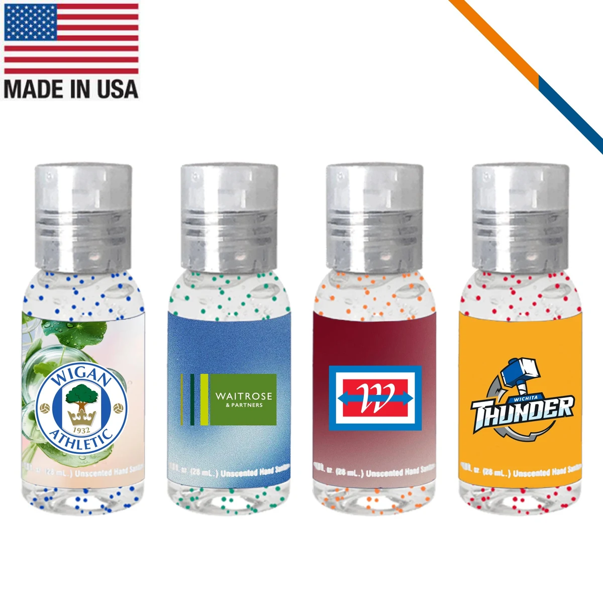Eli Clear Round Bottle Moisture Bead Sanitizer - 1 OZ. 1