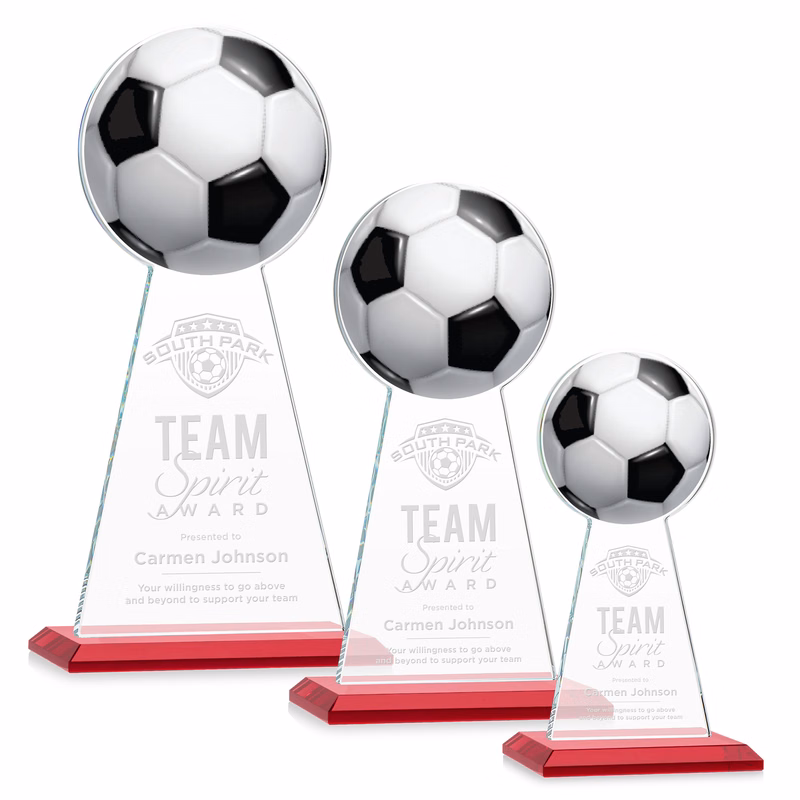 Edenwood Soccer Award - Red