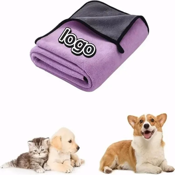 Quick Drying Super Soft Microfiber Pet Bath Towel for Events, Gifting and Everyday Use