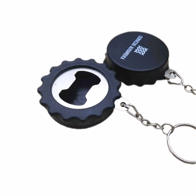 Beer Bottle Cap Shape Keychain/Bottle Opener