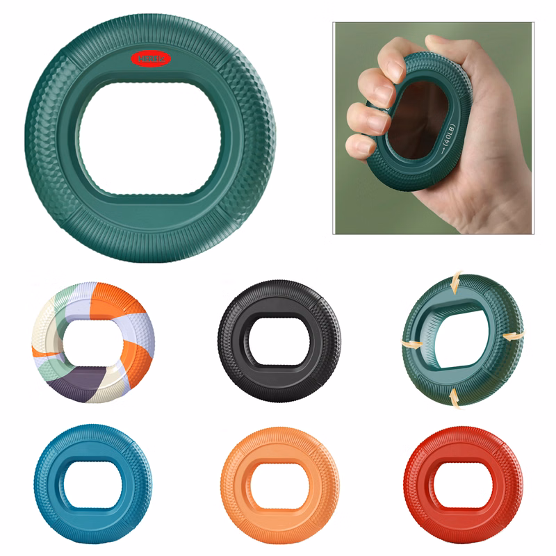 Silicone Adjustable Strength Grip Ring