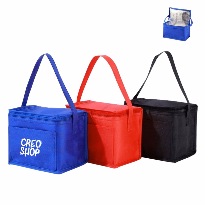 6 Can Insulated Cooler Bag - Ocean