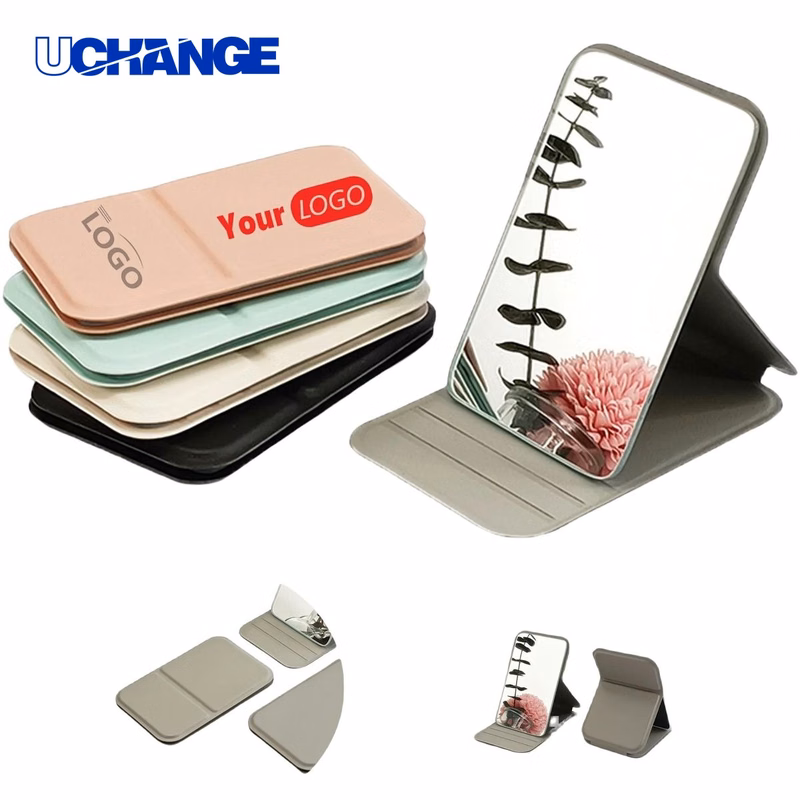 Stainless Steel Ultrathin Folding Makeup Mirror
