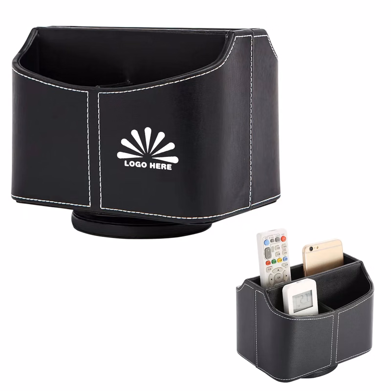 Leather Multifunctional Storage Box With Customizable Logo