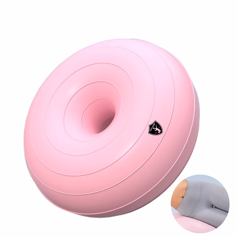 MOQ 50 Durable Anti-Burst Yoga Ball with Textured Surface