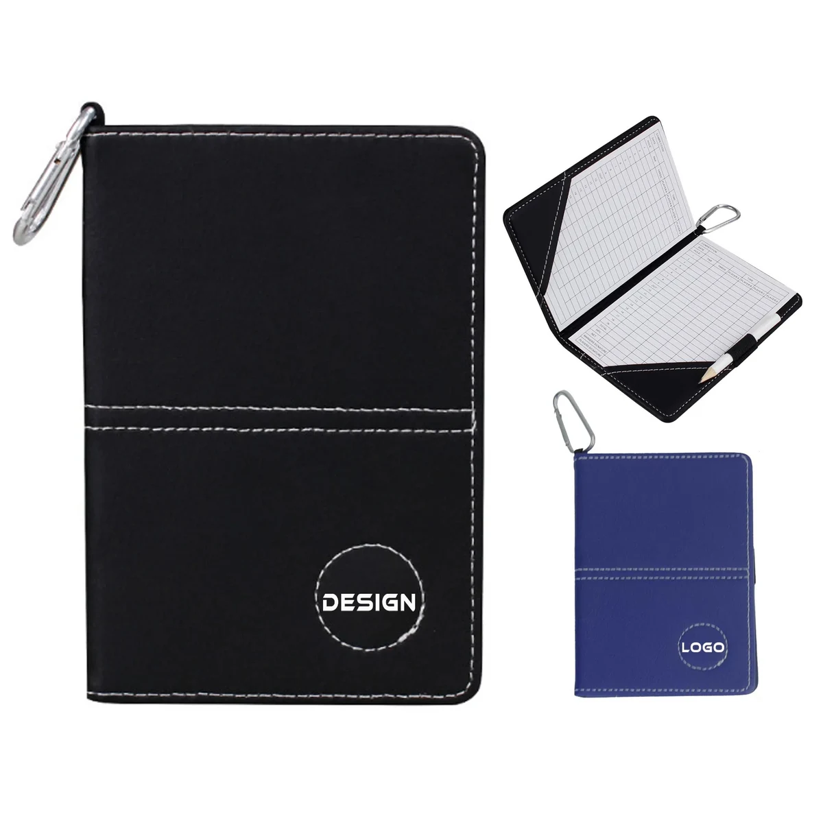 Leather Golf Scorecard Holder 1