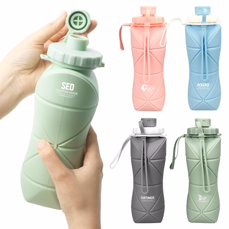 Creative Silicone Folding Water Bottle