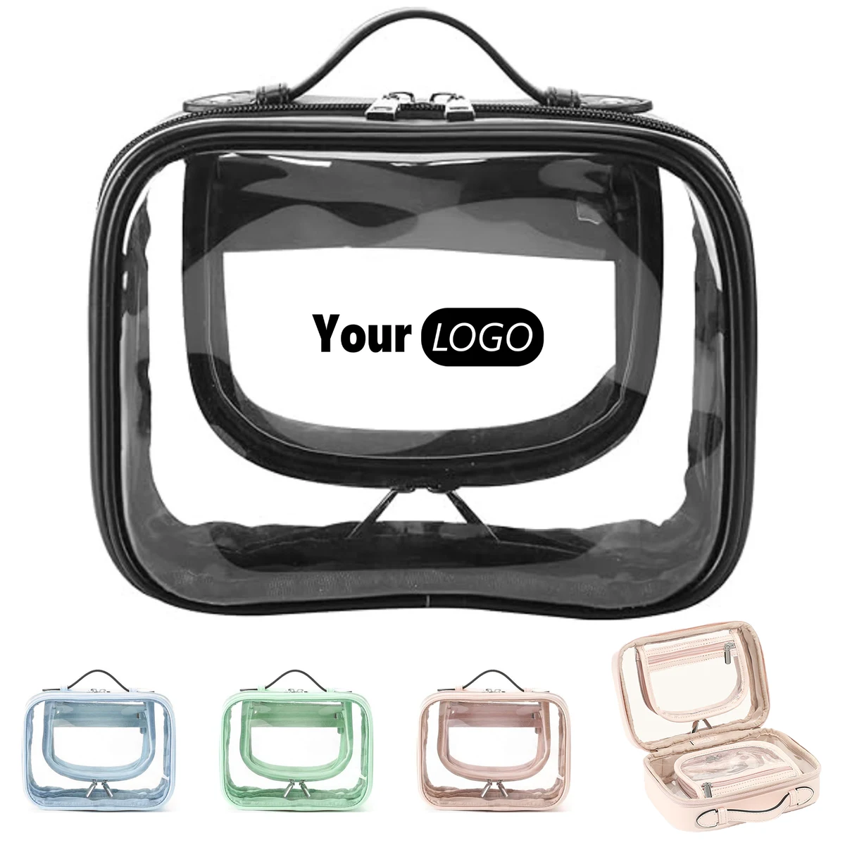 Pvc Versatile And Transparent Makeup And Toiletry Organizer 1