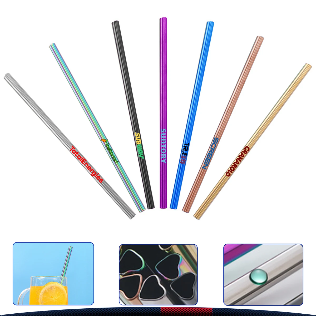 Heart-shape Drinking Straw 1