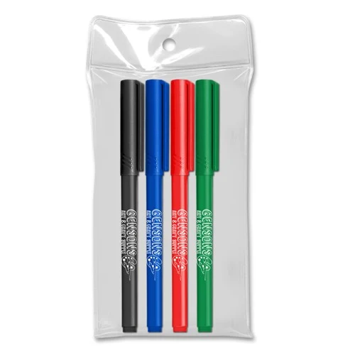 Note Writer Felt Tip Pen - USA Union Made - 4 Pack 1