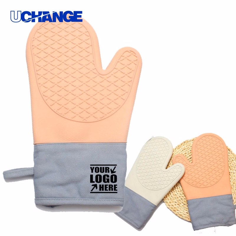 Thickened Silicone Heat-Resistant Gloves for Cooking