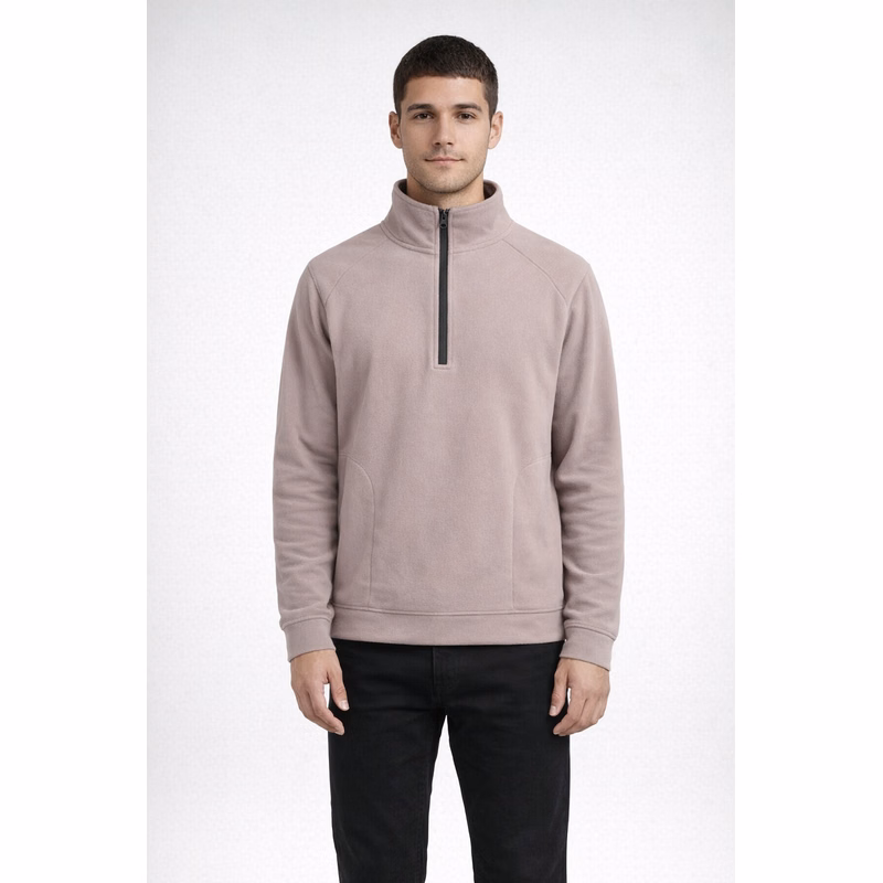 WHISPER FLEECE Q ZIP
