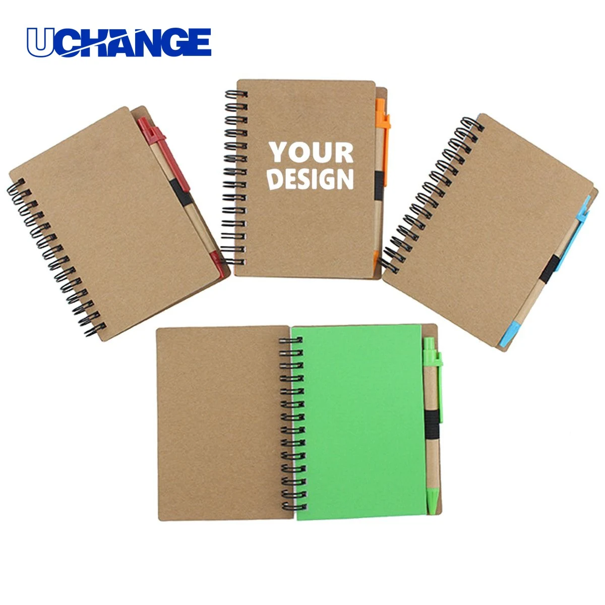 Spiral Notebook Journal with Pen for Notes 1