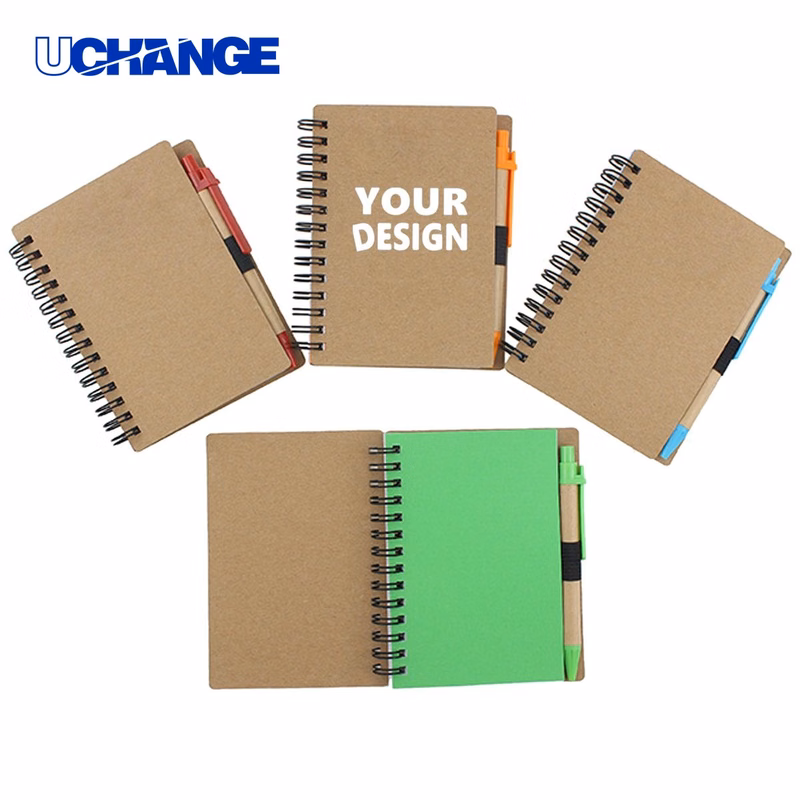 Spiral Notebook Journal with Pen for Notes