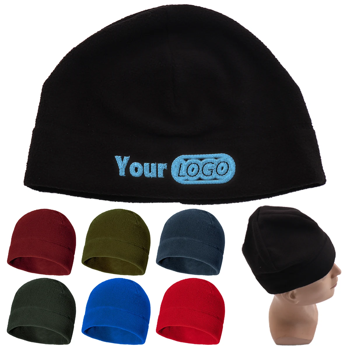 Polyester Outdoor Warm Windproof Hat 1