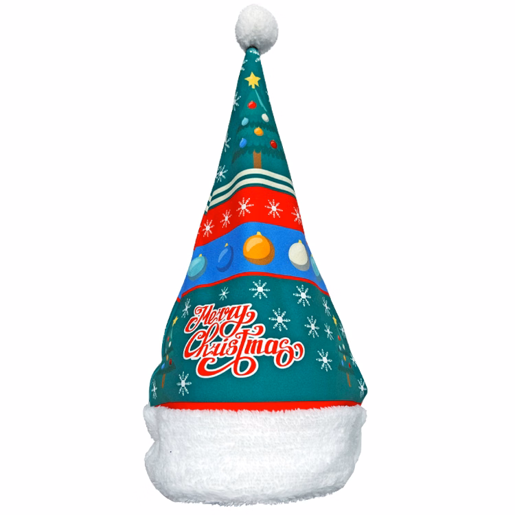 Full Color Santa Hat