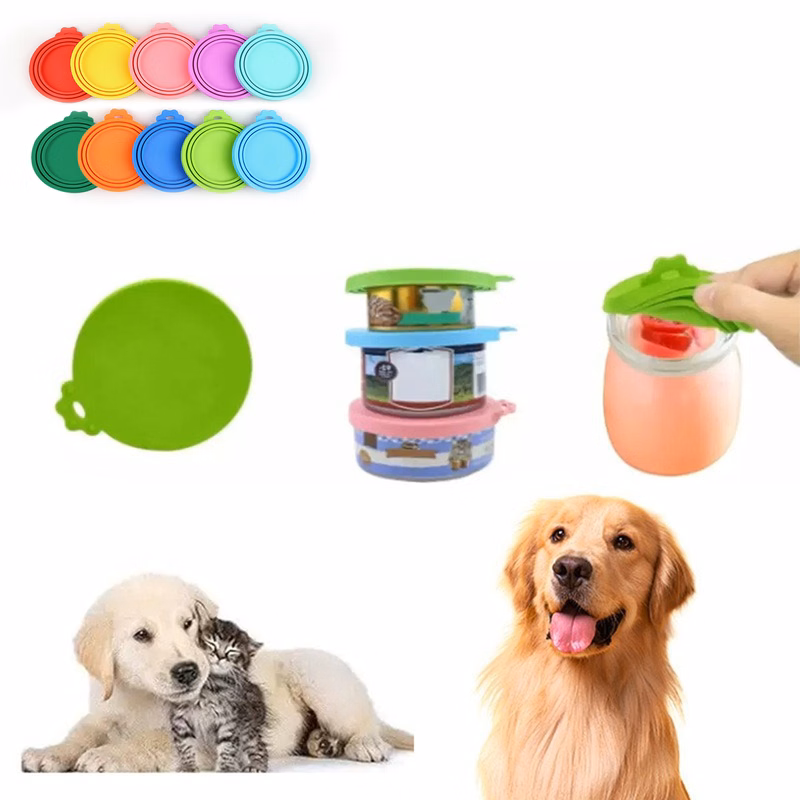 Silicone Airtight Pet Food Can Toppers