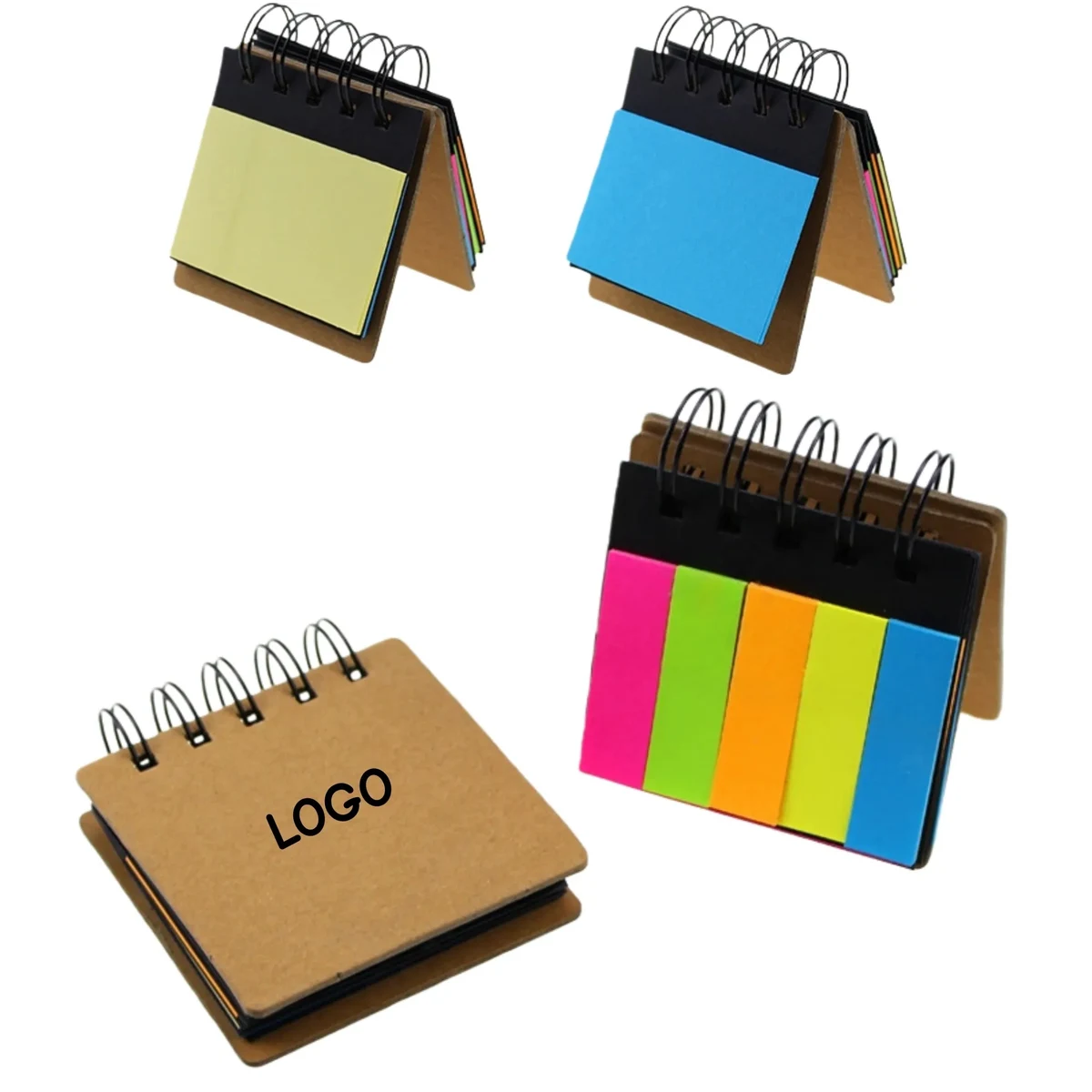 Custom Sticky Notes Adhesive Memo Pads With Logo 1