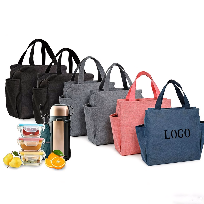 High-Capacity Insulated Lunch Cooler Tote